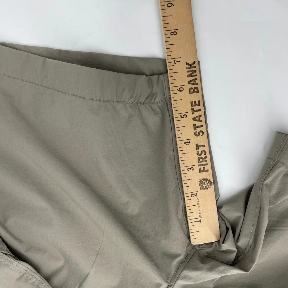 Slate‎ & Stone Mens XXL Swim Trunks Beige Elastic Waist Mesh Lined Nylon 6.5